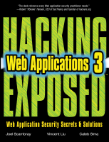 Hacking Exposed - Web Applications.pdf